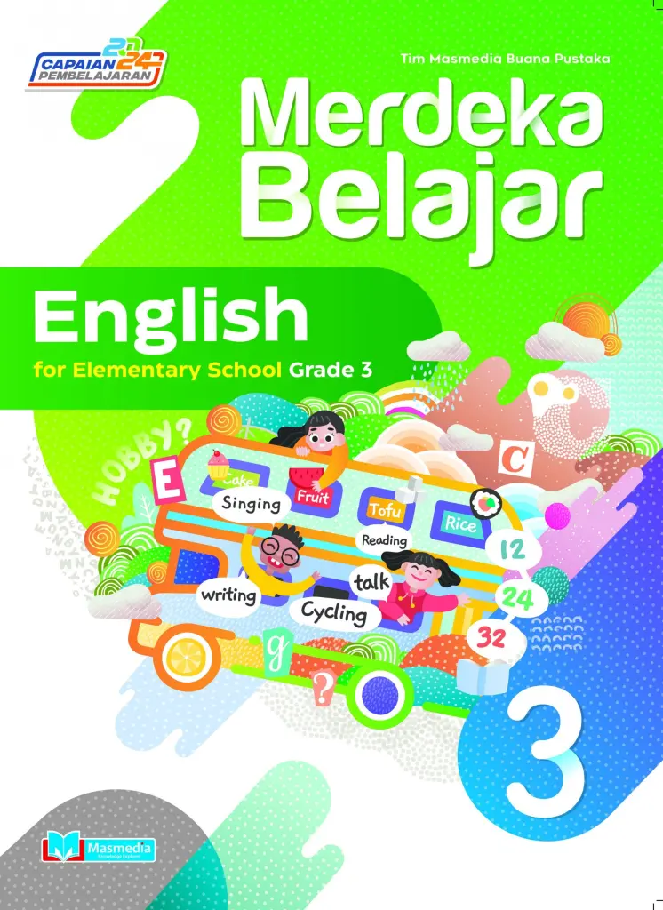 Merdeka Belajar English for Elementary School Grade 3 KMerdeka versi CP 2024
