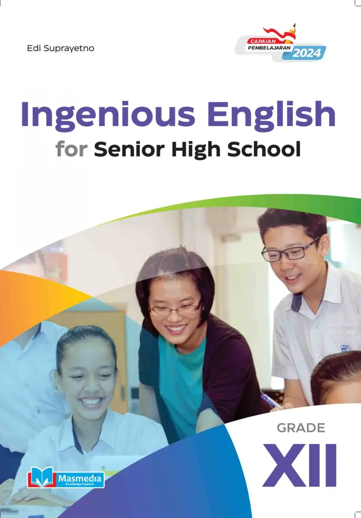 Ingenious English for Senior High School Grade XII KMerdeka CP 2024