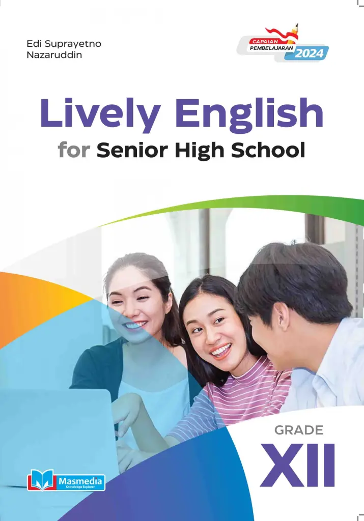 LIVELY ENGLISH for Senior High School Grade XII KMerdeka CP 2024