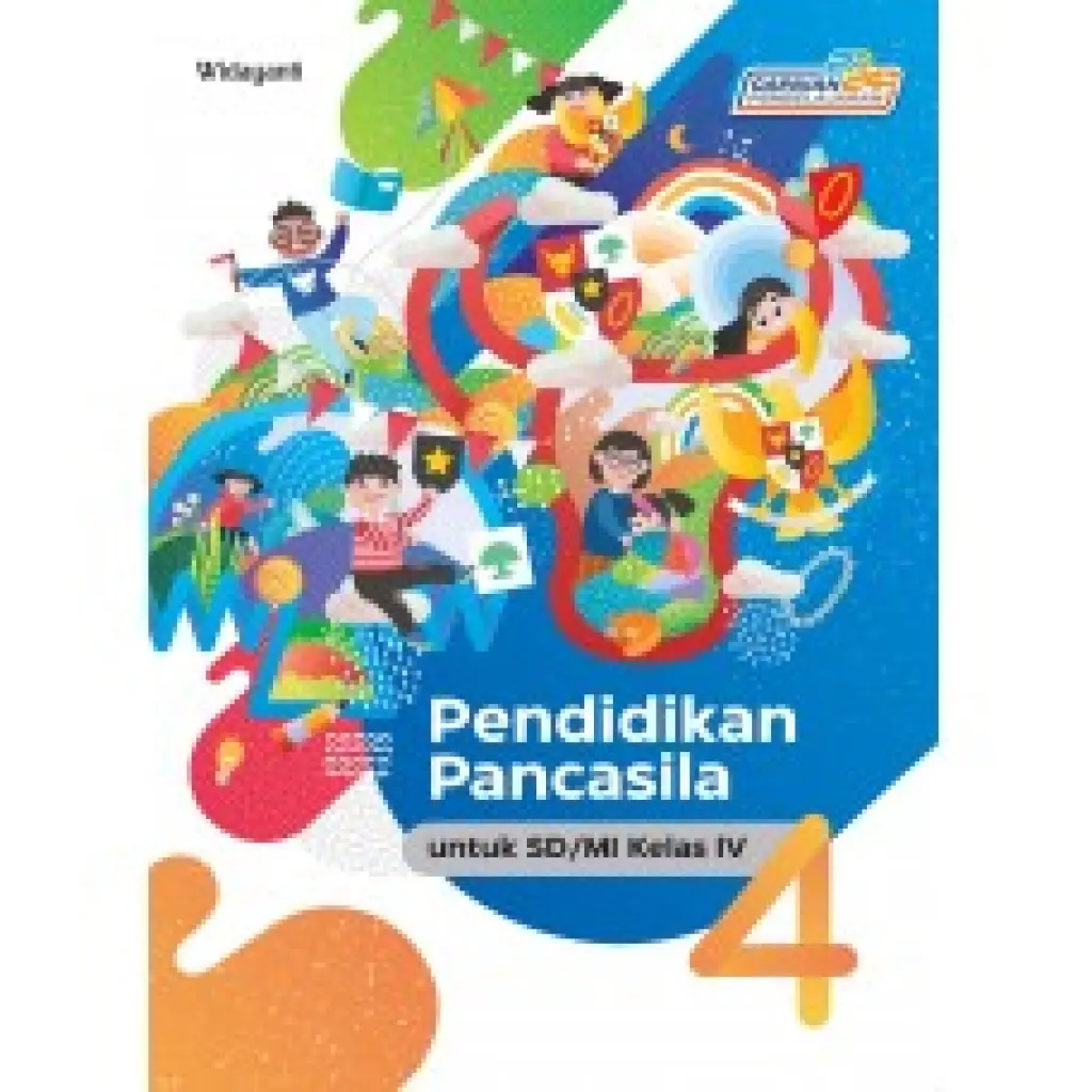 Pendidikan Pancasila untuk SDMI Kelas IV KMerdeka CP2024