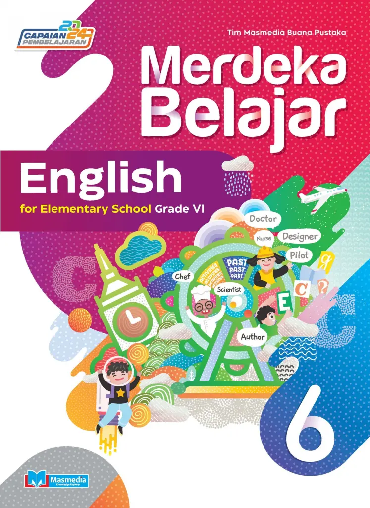 Merdeka Belajar English for Elementary School Grade 6 KMerdeka versi CP 2024