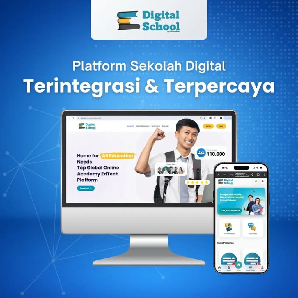 Digital School by Greatedu per User per 12 Bulan