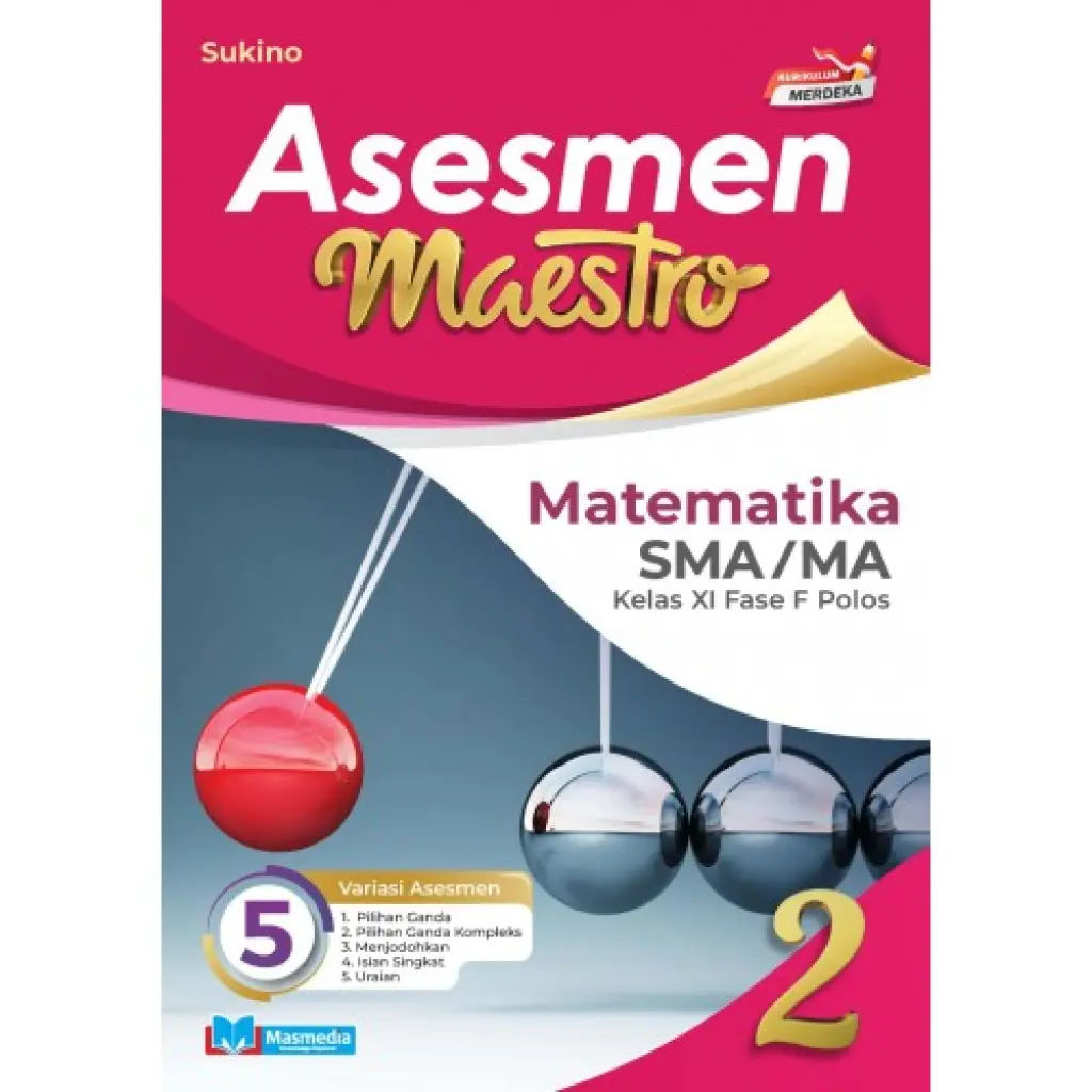 Asesmen Maestro Matematika SMA Kelas 11 Fase E Polos