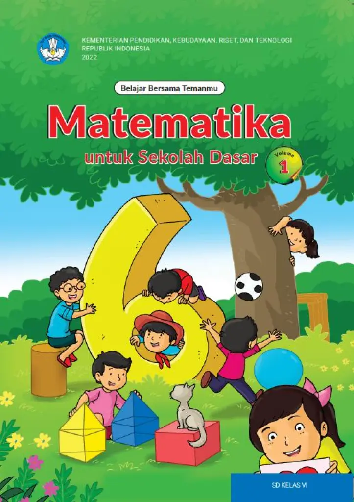 Belajar Bersama Temanmu Matematika untuk Sekolah Dasar Kelas 6  Volume 1