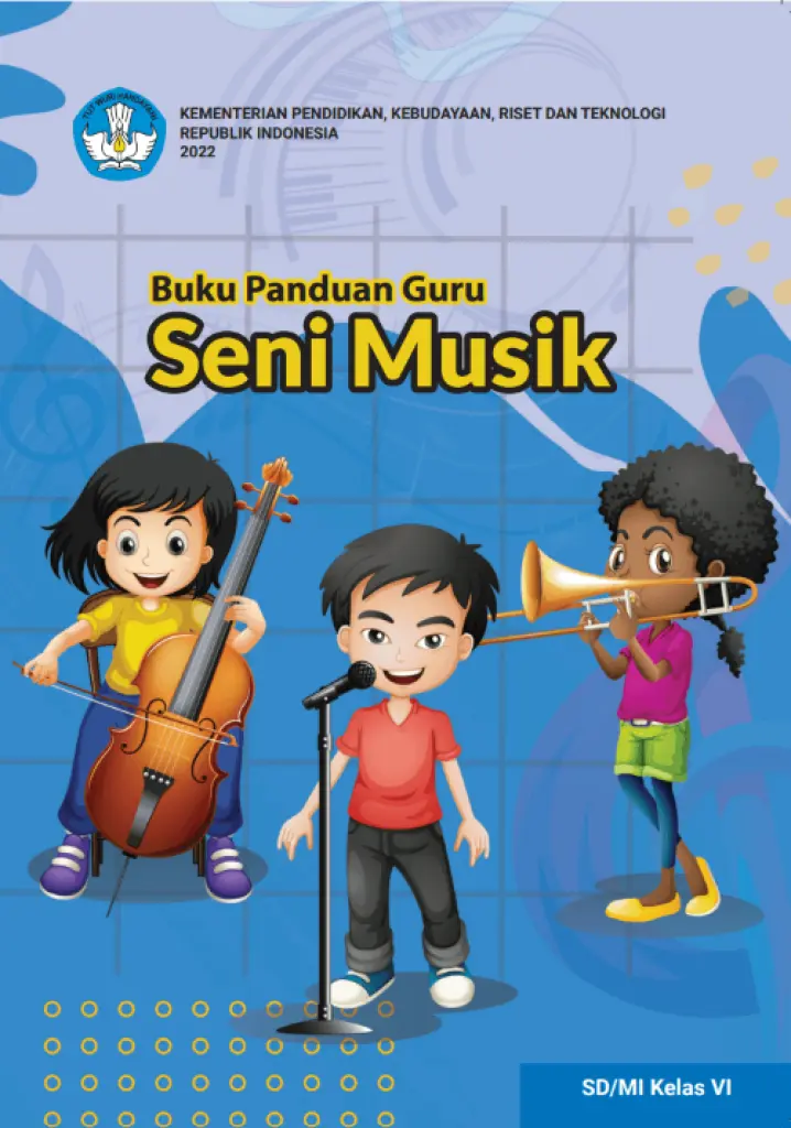 Buku Panduan Guru Seni Musik untuk SDMI Kelas 6