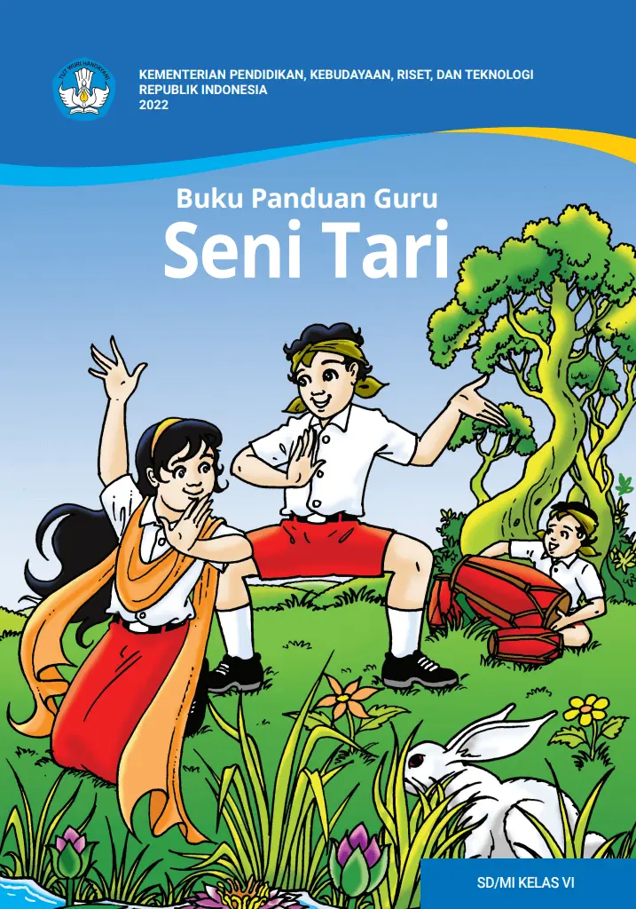 Buku Panduan Guru Seni Tari untuk SD Kelas 6