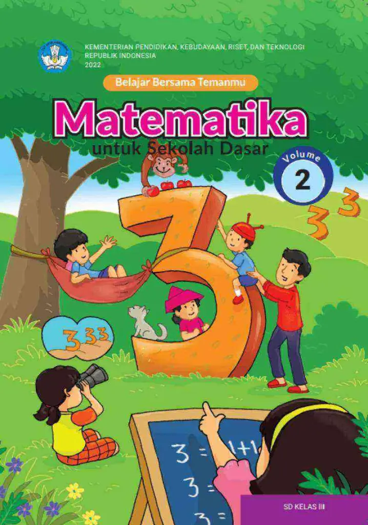 Belajar Bersama Temanmu Matematika untuk Sekolah Dasar Kelas 3  Volume 2