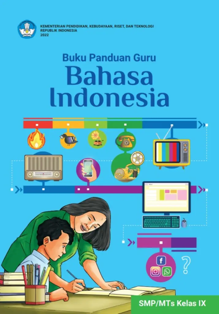 Buku Panduan Guru Bahasa Indonesia untuk SMP Kelas 9