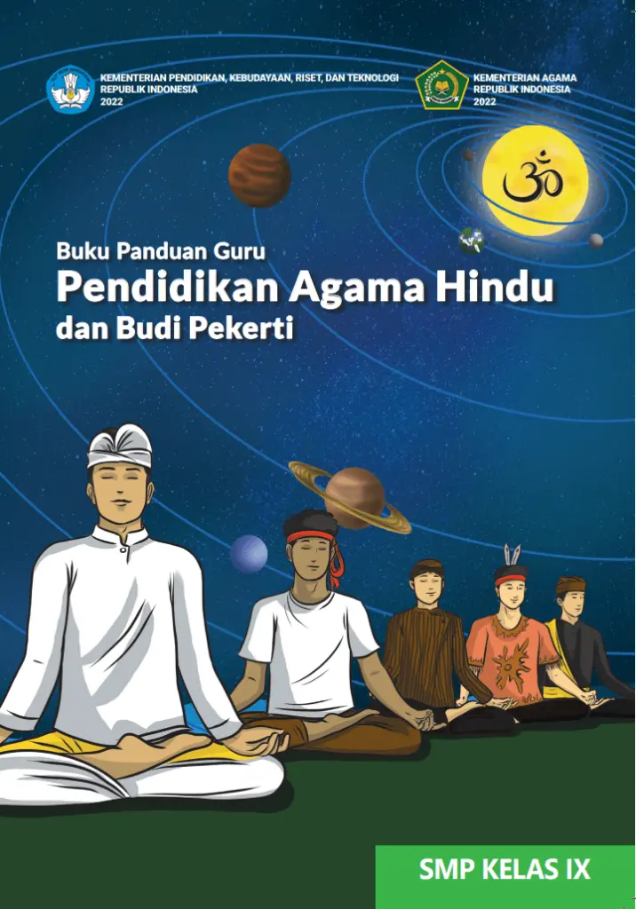 Buku Panduan Guru Pendidikan Agama Hindu dan Budi Pekerti untuk SMP Kelas 9