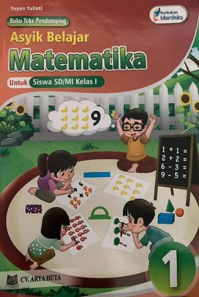 Asyik Belajar Matematika Matematika untuk Siswa SD Kelas 1