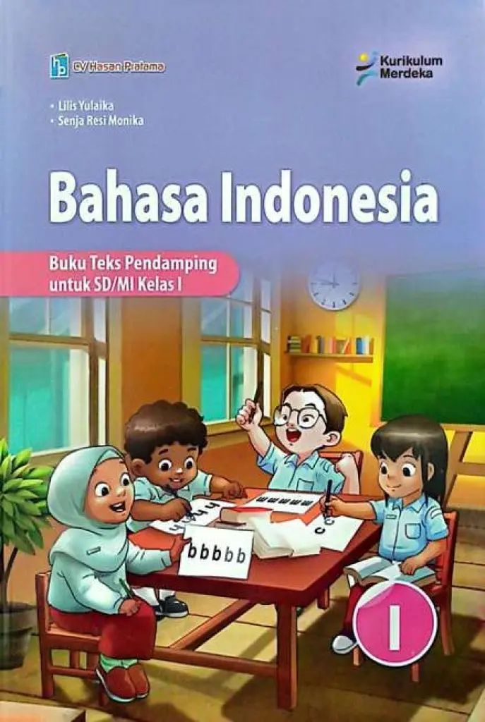 Bahasa Indonesia Buku Teks Pendamping untuk SD Kelas 1