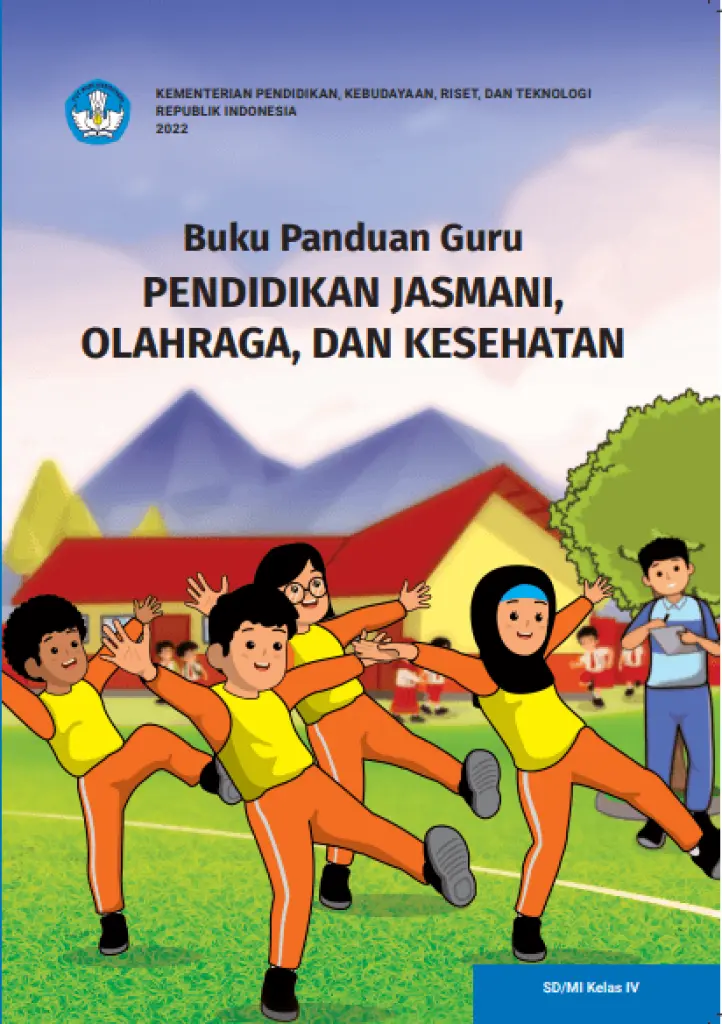 Buku Panduan Guru Pendidikan Jasmani Olahraga dan Kesehatan untuk SD Kelas 4