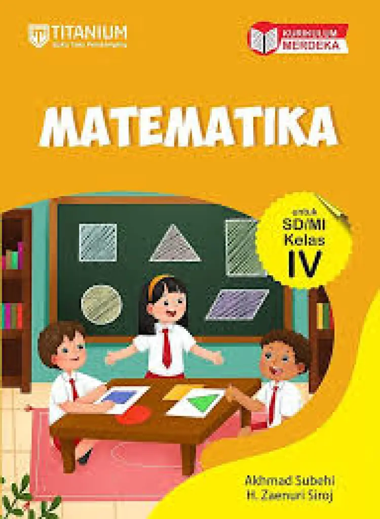Buku Teks Pendamping Matematika untuk SD Kelas 4