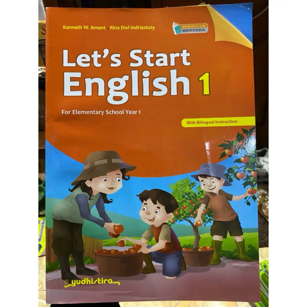 Lets Start English 1 For Elementary School Year 1