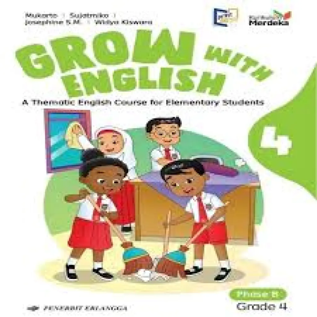 Students Book  Grow with English for Elementary School Kelas 4