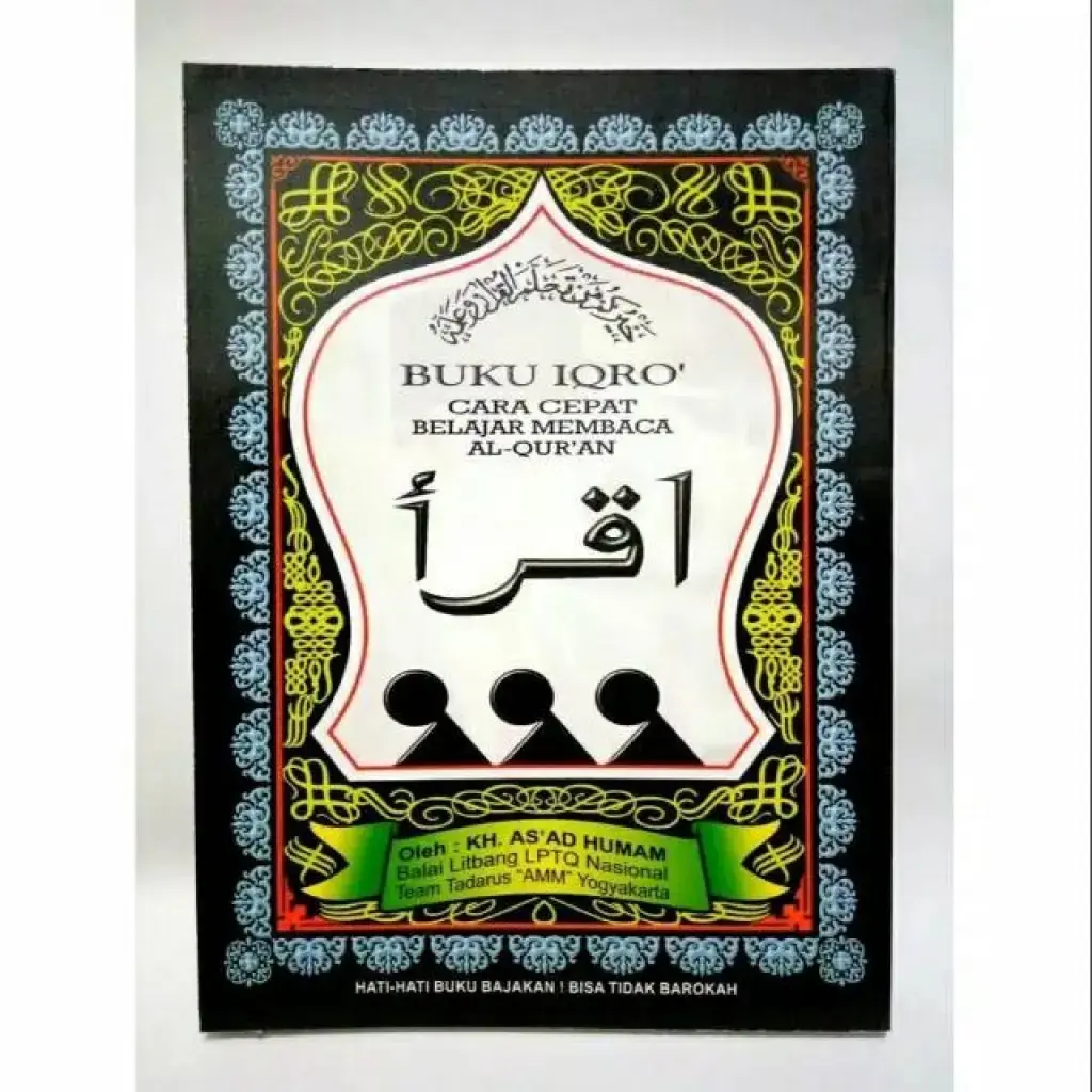 BUKU IQRA Cara Cepat Belajar Membaca AlQuran