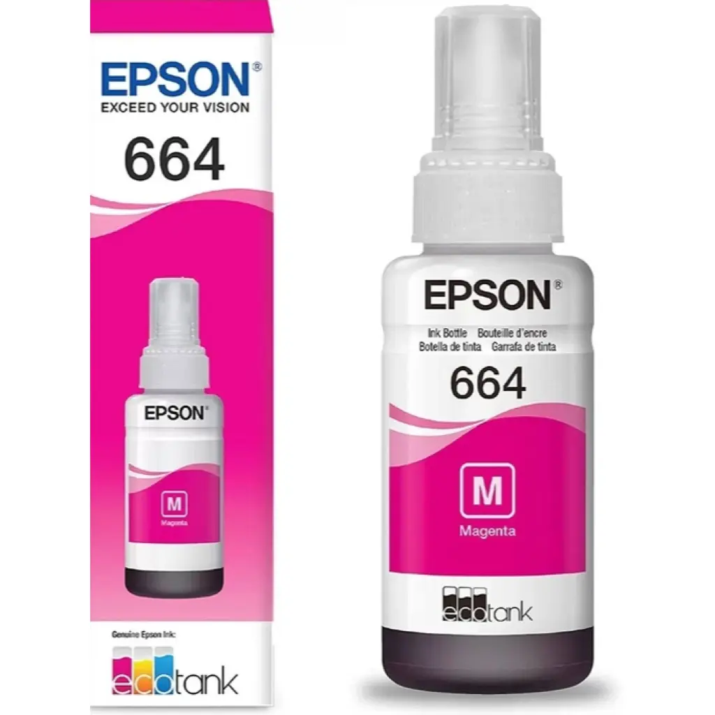 Tinta Printer Epson 664 70 ml Magenta