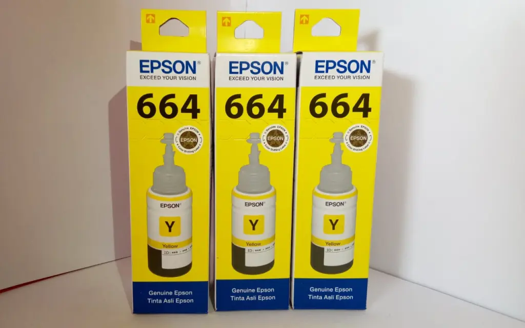 Tinta Printer Epson 664 70 ml Yellow