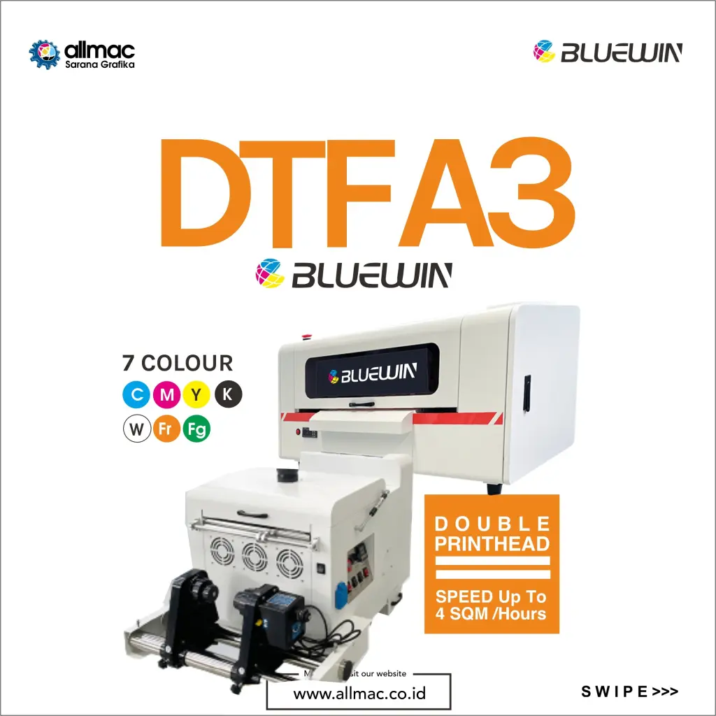 Bluewin DTF A3 Xp600 2 Head 