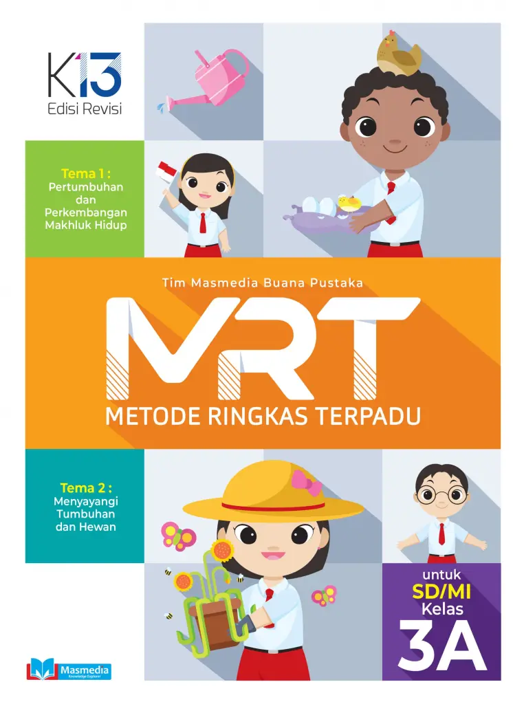 MRT Metode Ringkas Terpadu Tematik SD Kelas 3A K13 Edisi Revisi