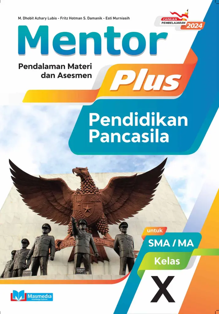 Mentor Plus Pendidikan Pancasila untuk SMAMA Kelas X KMerdeka CP 2024