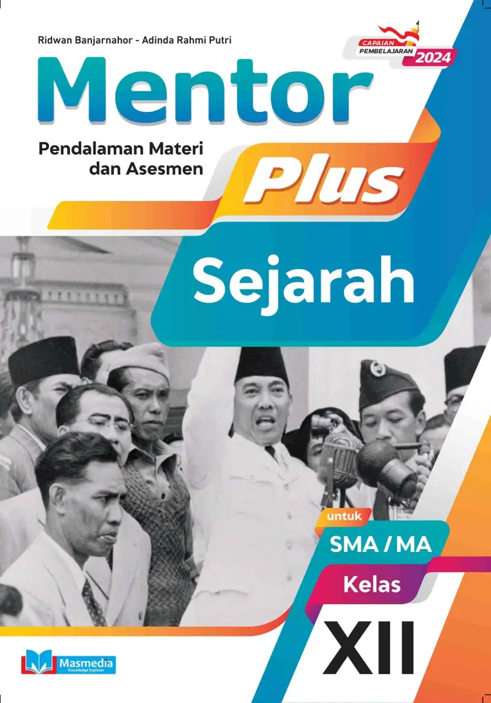 Mentor Plus Sejarah untuk SMAMA Kelas XII KMerdeka CP 2024