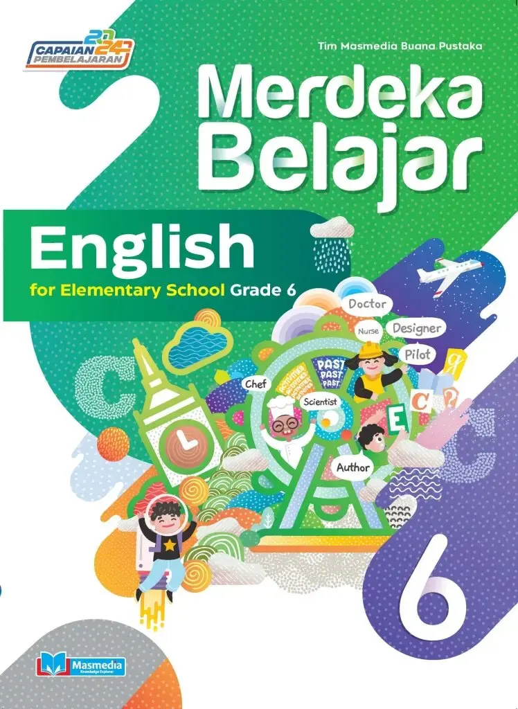 Merdeka Belajar English for Elementary School Grade 6 KMerdeka CP 2024