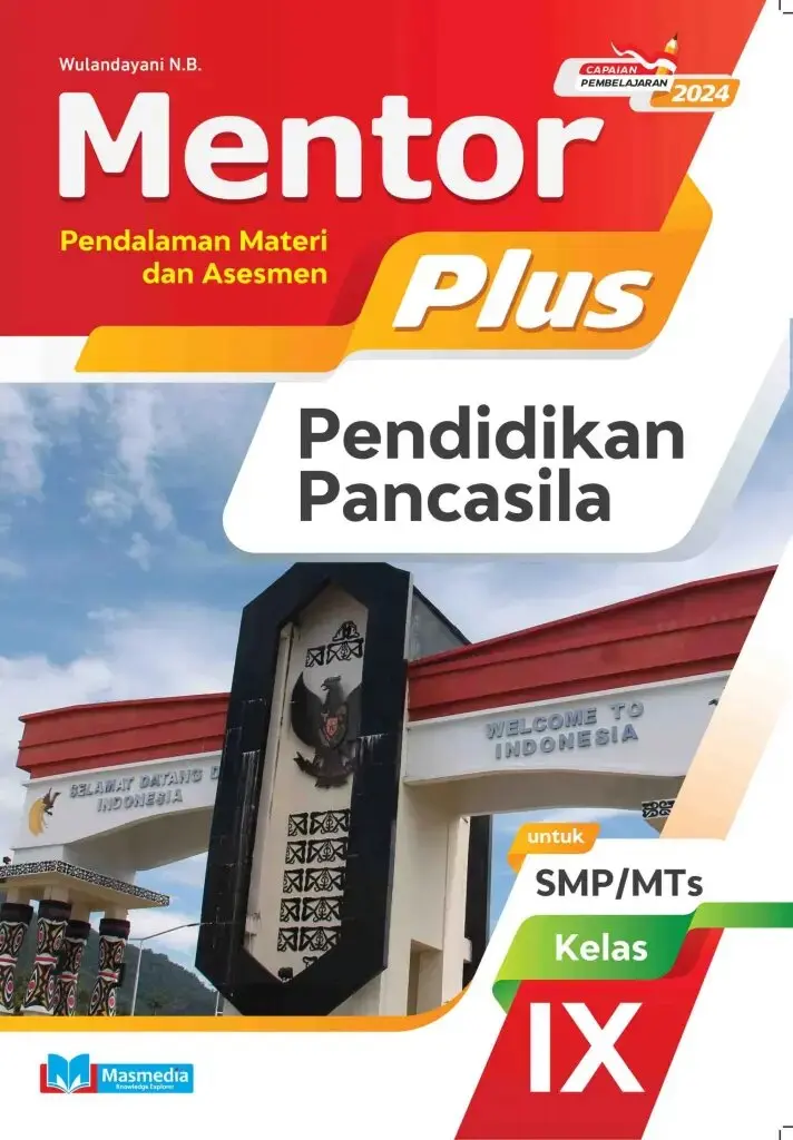 Mentor Plus Pendidikan Pancasila untuk SMPMTs Kelas IX KMerdeka CP 2024