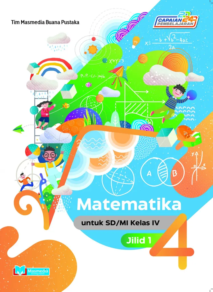 Matematika untuk SDMI kelas IV Jilid 1 KMerdeka CP2024