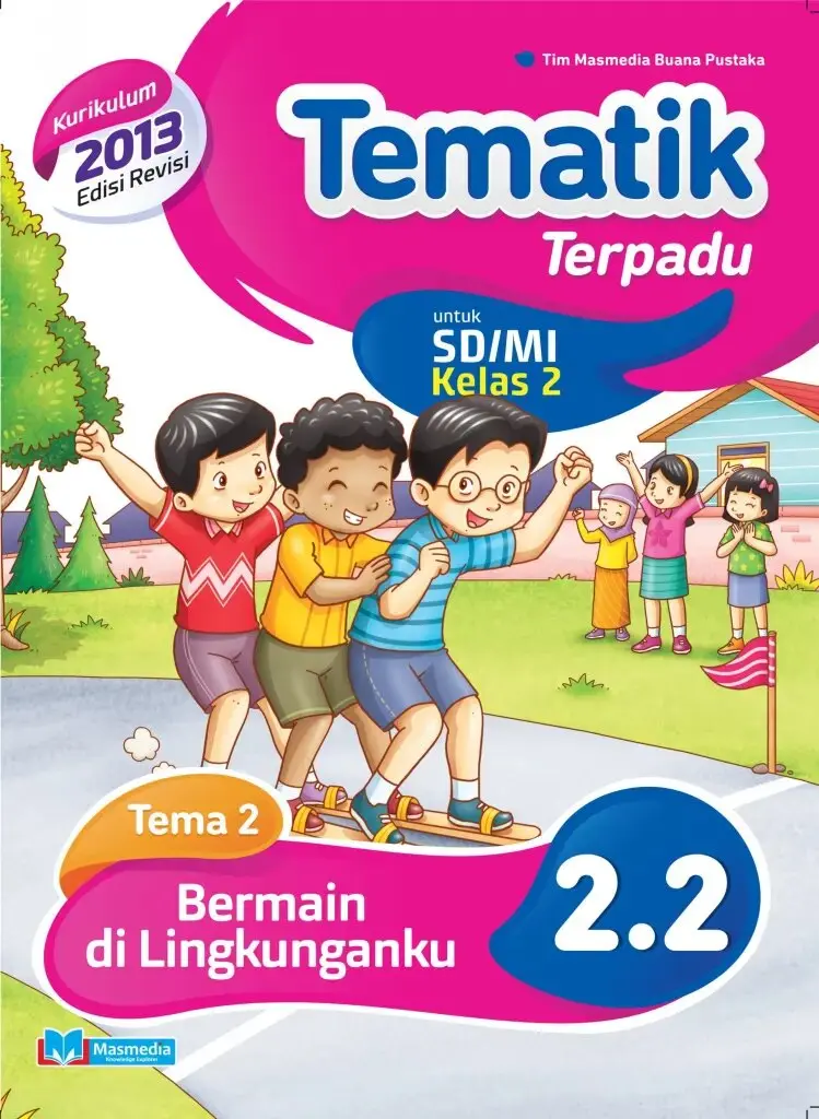 Tematik Terpadu Bermain di Lingkunganku SDMI kelas 2 tema 2 kurikulum 2013 Edisi Revisi