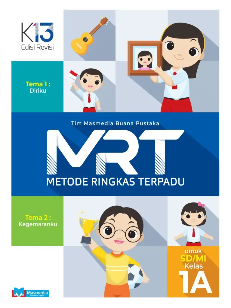 MRT Metode Ringkas Terpadu Tematik SD Kelas 1A K13 Edisi Revisi