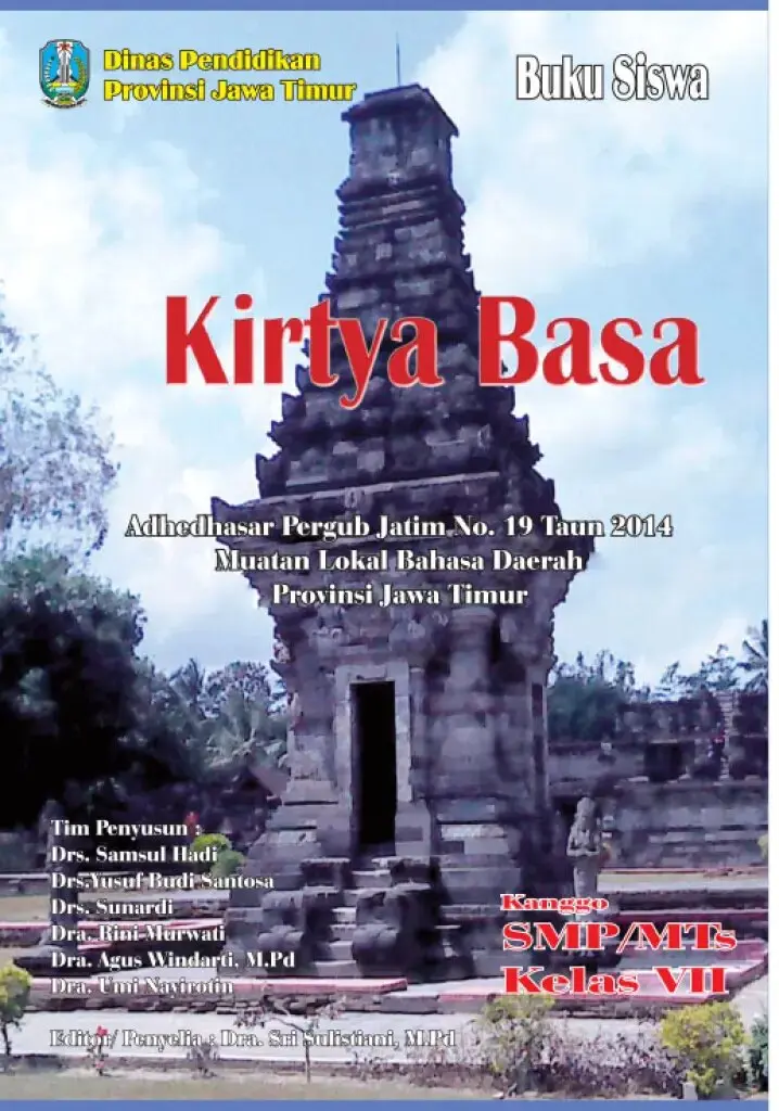 Kirtya Basa VII SMPMTs Buku Siswa