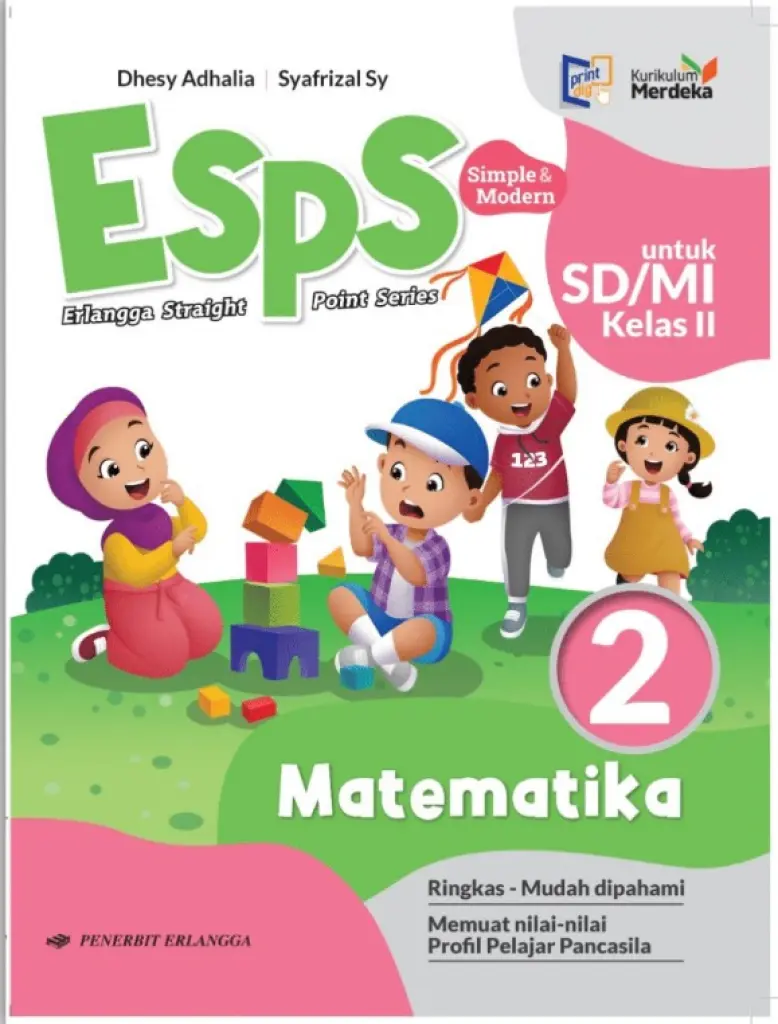 BUKU SISWA  ESPS MATEMATIKA KELAS 2  KM  ERLANGGA