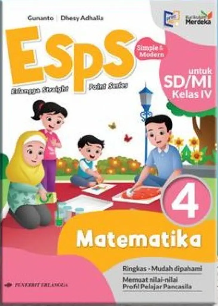 BUKU SISWA  ESPS MATEMATIKA KELAS 4  KM  ERLANGGA