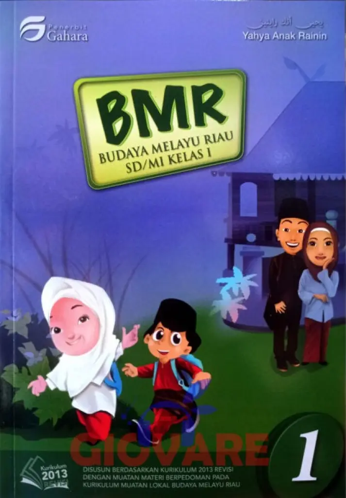 BUKU BUDAYA MELAYU RIAU KELAS 1  