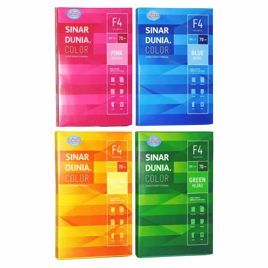 Kertas HVS Warna  70 Gram 