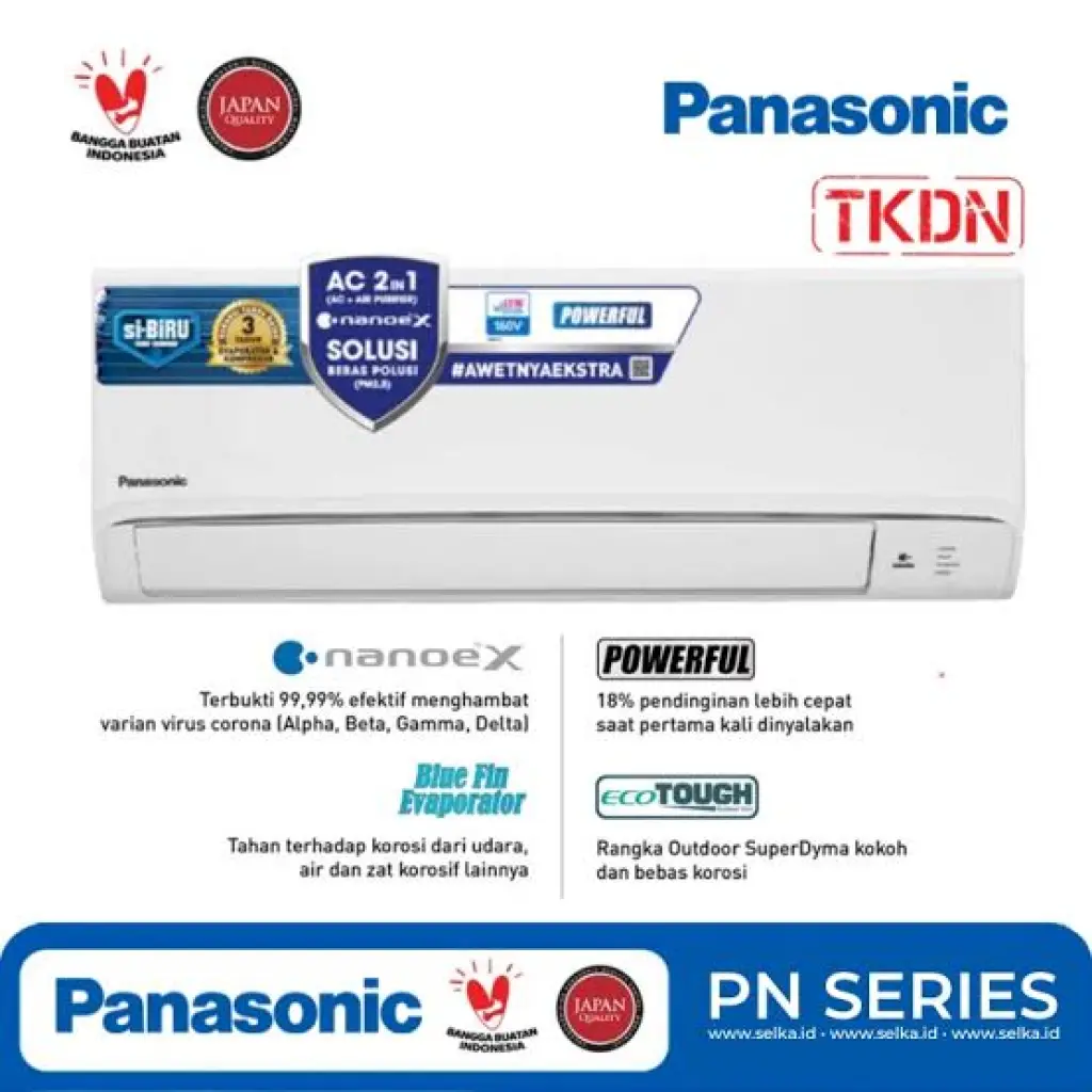 AC Panasonic CSPN18AKJ 2 PK